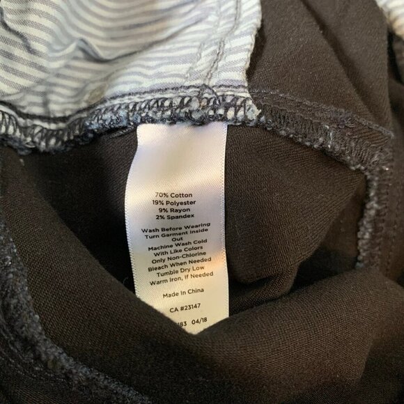 Talbots flawless high-rise jegging ankle dark wash skinny stretch denim jeans - Picture 7 of 10